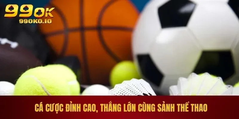 THỂ THAO 99OK 2 Cá cược đỉnh cao, thắng lớn cùng sảnh thể thao
